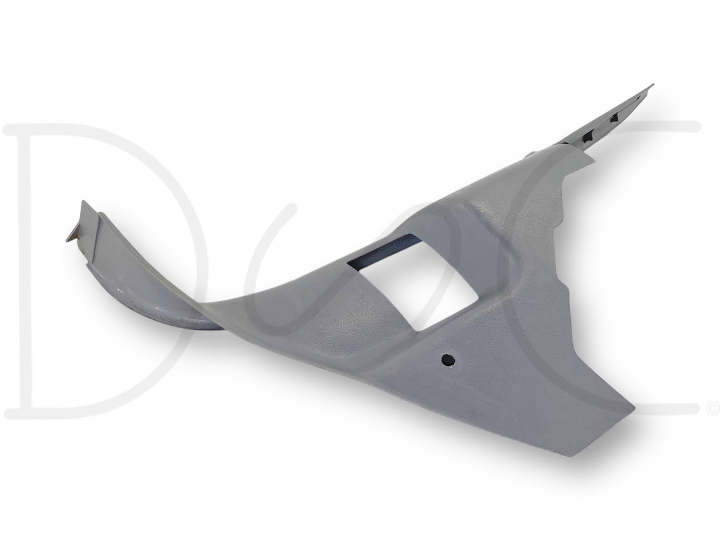 92-97 Ford F250 F350 LH Left Driver Lower Kick Panel Trim Opal Gray OE