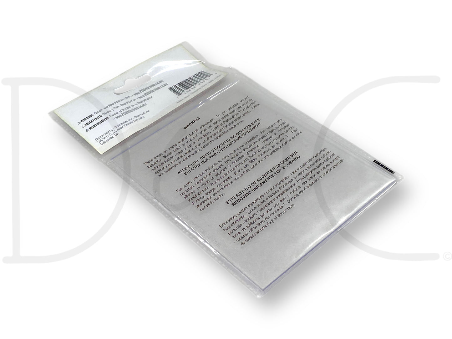 Lincoln Electric Kh619 Clear Polycarbonate Replacement Lens 4.5"X5.25"
