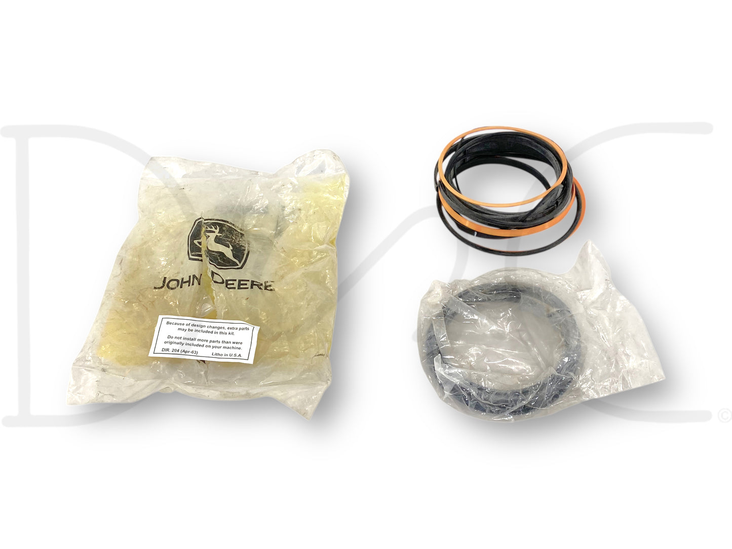 John Deere Ahc15497 Hydraulic Cylinder Bore Seal Kit OEM 14 Piece *Open Bag*
