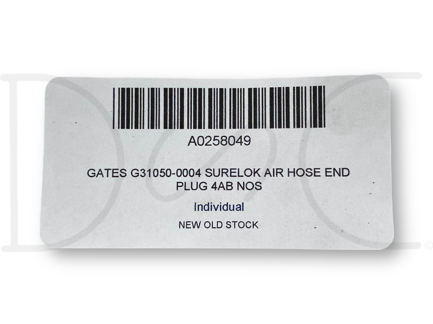 Gates G31050-0004 Surelok Air Hose End Plug 4Ab Nos