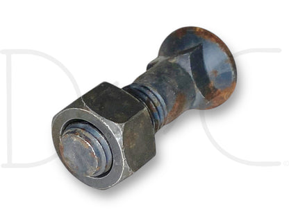 Cat 4F-3654 5/8-11 Thread 2" Long Cutting Edge Plow Bolt W/ Nut OEM Caterpillar