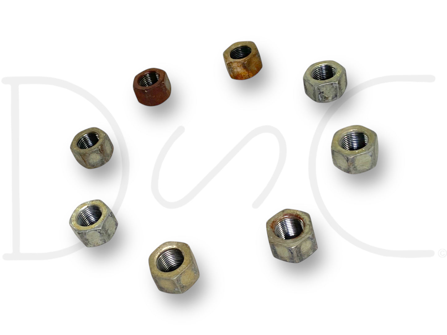 Gehl Sl 4840 4640 Skid Steer Loader Wheel Lug Nut Set (8) Nuts 079152