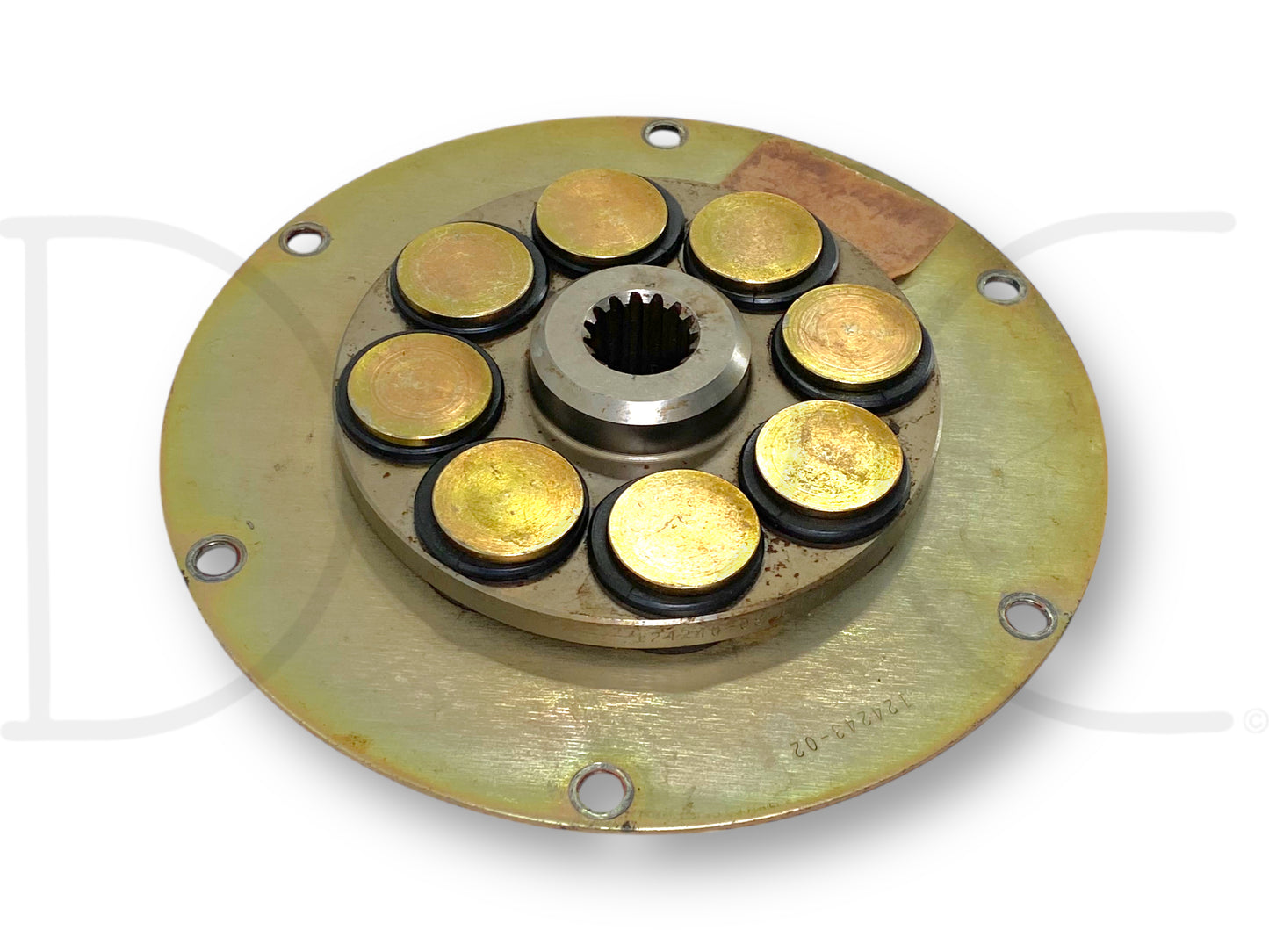 Gehl Sl 4840 5640 Skid Steer Loader Flywheel Coupling Plate 136063