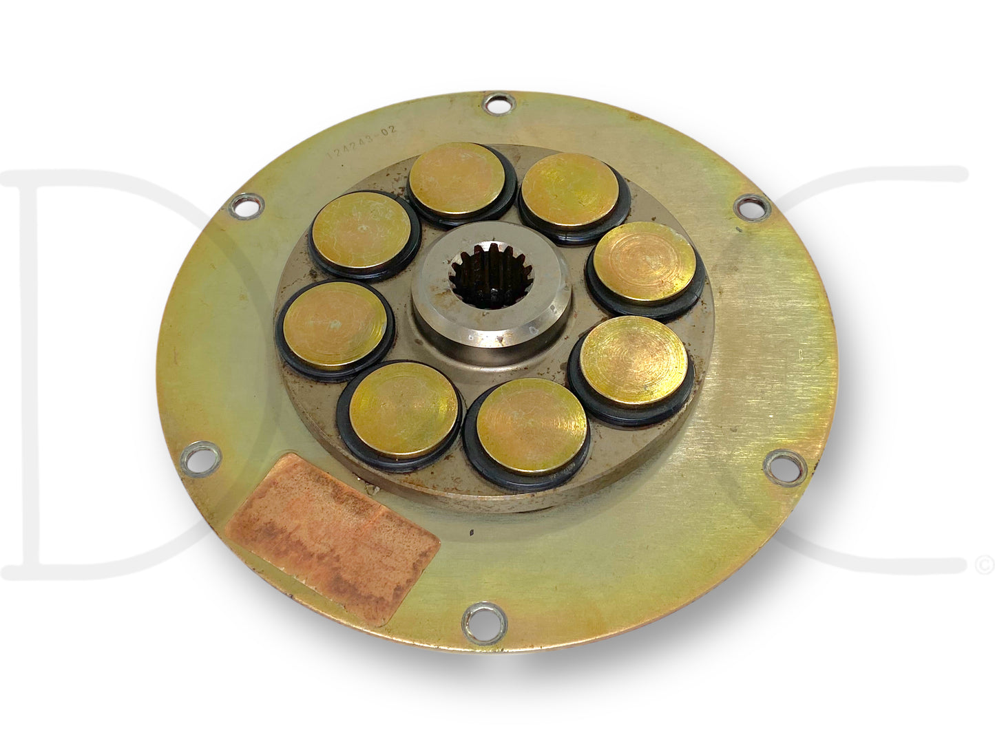 Gehl Sl 4840 5640 Skid Steer Loader Flywheel Coupling Plate 136063