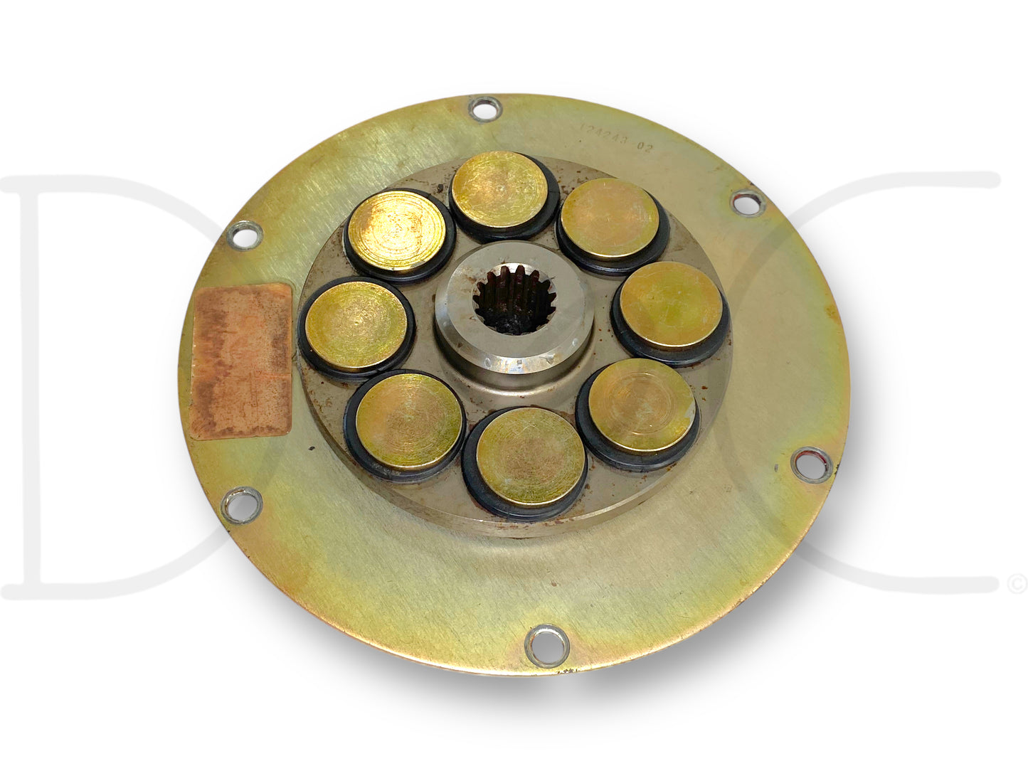 Gehl Sl 4840 5640 Skid Steer Loader Flywheel Coupling Plate 136063