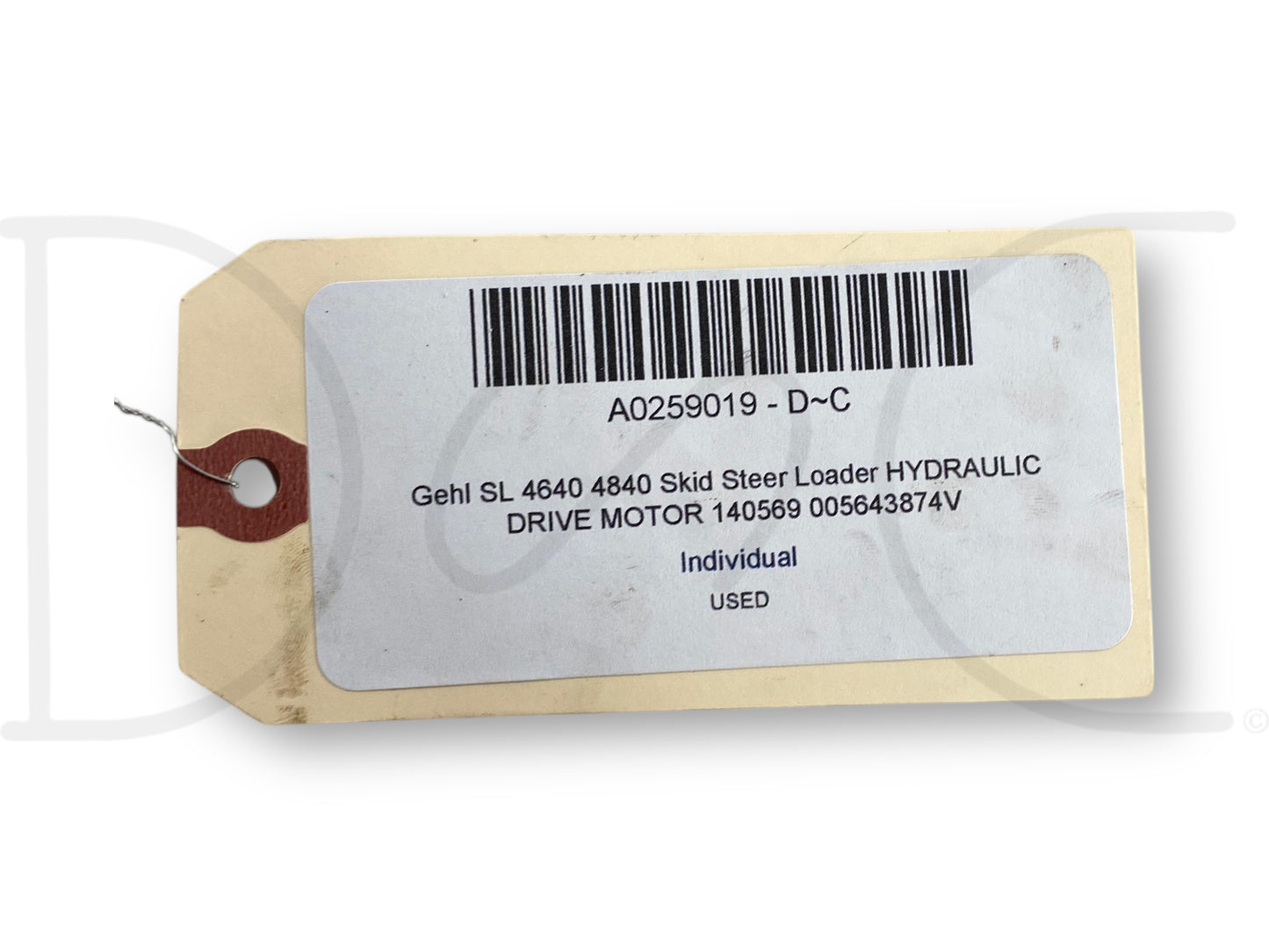 Gehl Sl 4640 4840 Skid Steer Loader Hydraulic Drive Motor 140569 005643874V