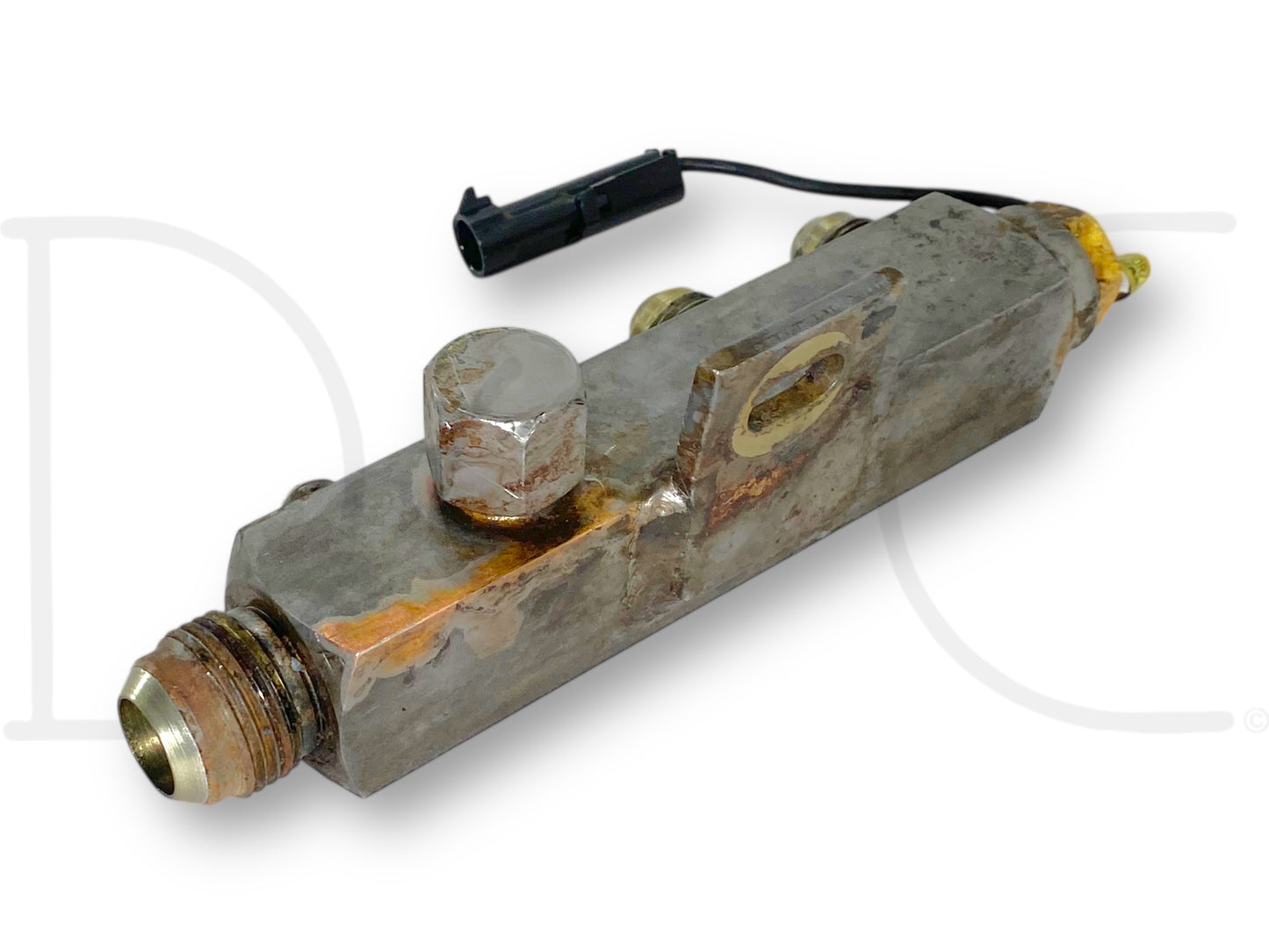 Gehl 4640 4840 Skid Steer Hydraulic Manifold & Temperature Switch 184946 132049