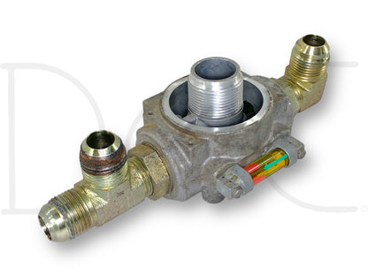 Gehl Sl 4640 4840 Skid Steer Loader Hydraulic Oil Filter Head 131838 240336