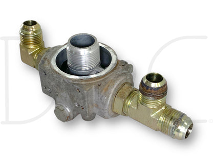 Gehl Sl 4640 4840 Skid Steer Loader Hydraulic Oil Filter Head 131838 240336