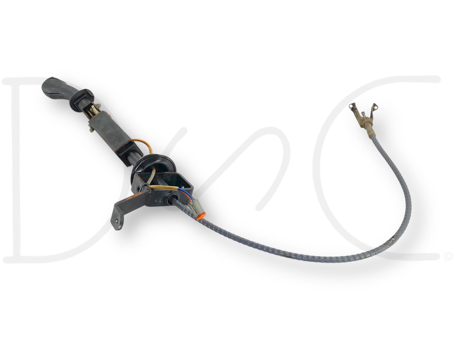 Gehl Sl 4840 Skid Steer Loader Right Hand Control Lever Handle 2 Button W/ Cable