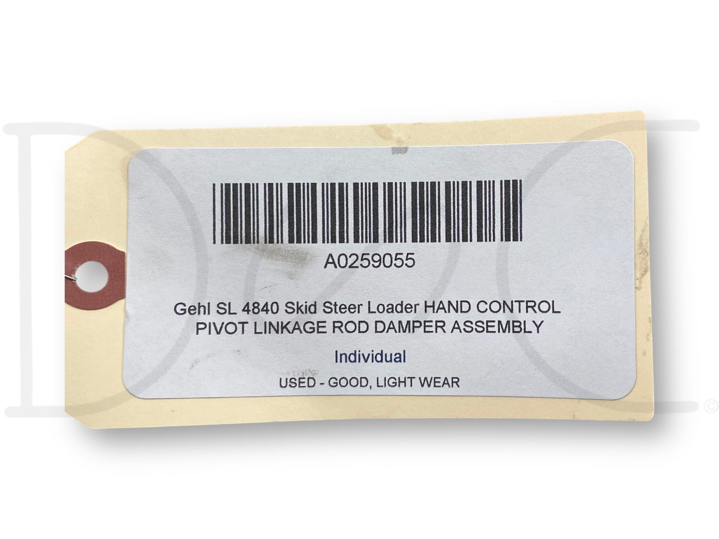 Gehl Sl 4840 Skid Steer Loader Hand Control Pivot Linkage Rod Damper Assembly