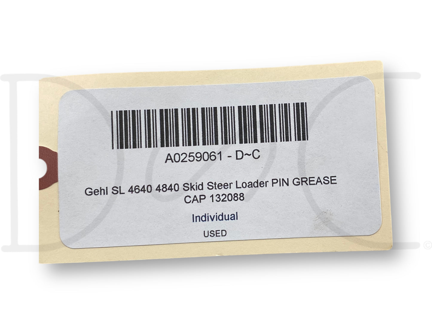 Gehl Sl 4640 4840 Skid Steer Loader Pin Grease Cap 132088