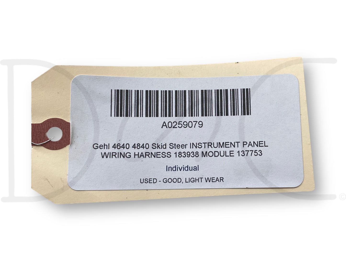 Gehl 4640 4840 Skid Steer Instrument Panel Wiring Harness 183938 Module 137753