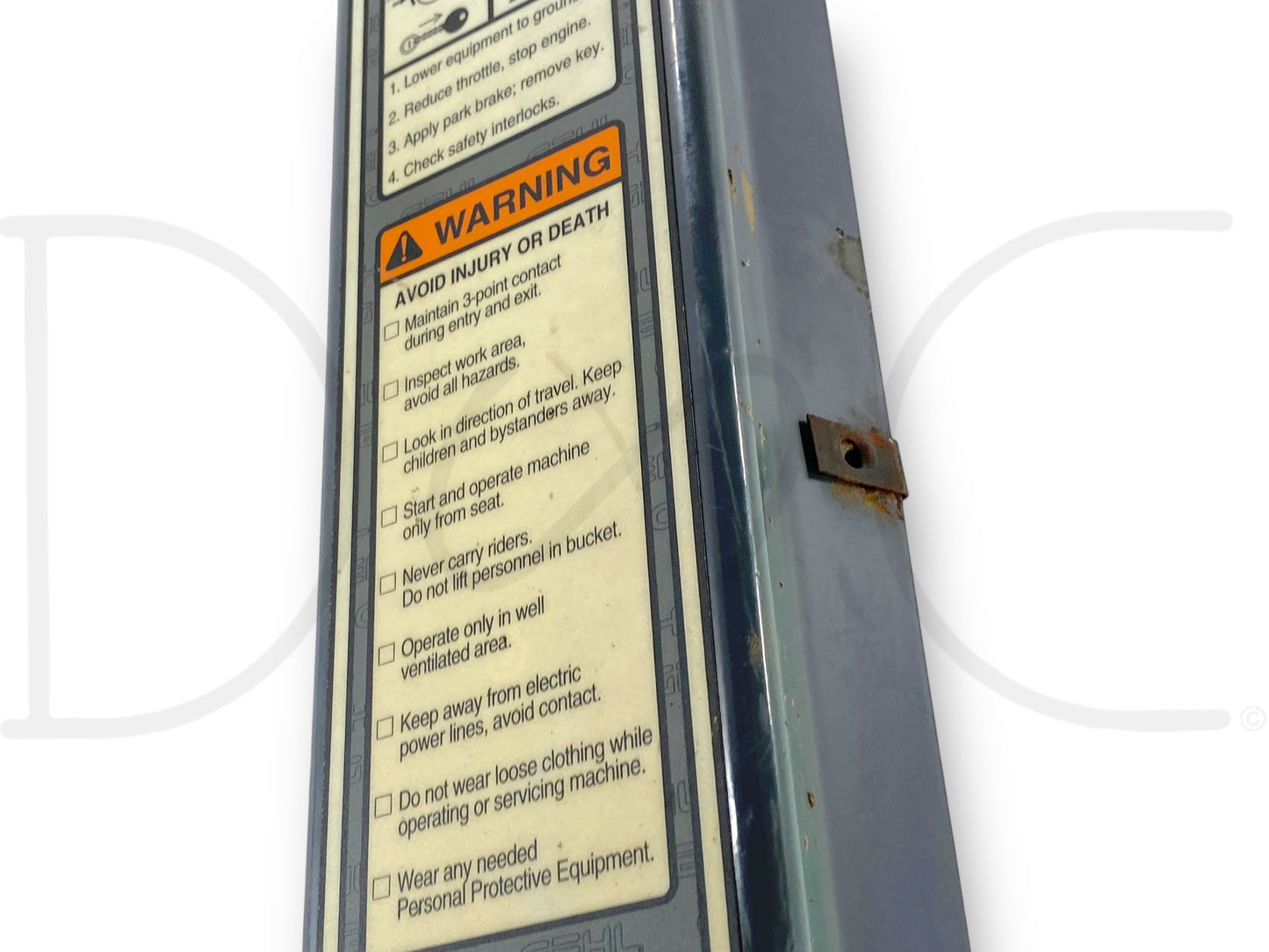 Gehl Sl 4640 4840 Skid Steer Loader Left Instrument Switch Panel 140832 137749