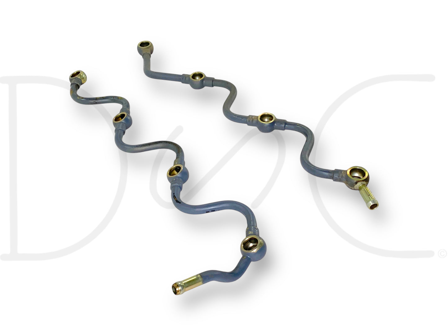 Gehl Sl 4840 Skid Steer Deutz F4M2011 Fuel Supply Return Line Pipe Set (2)