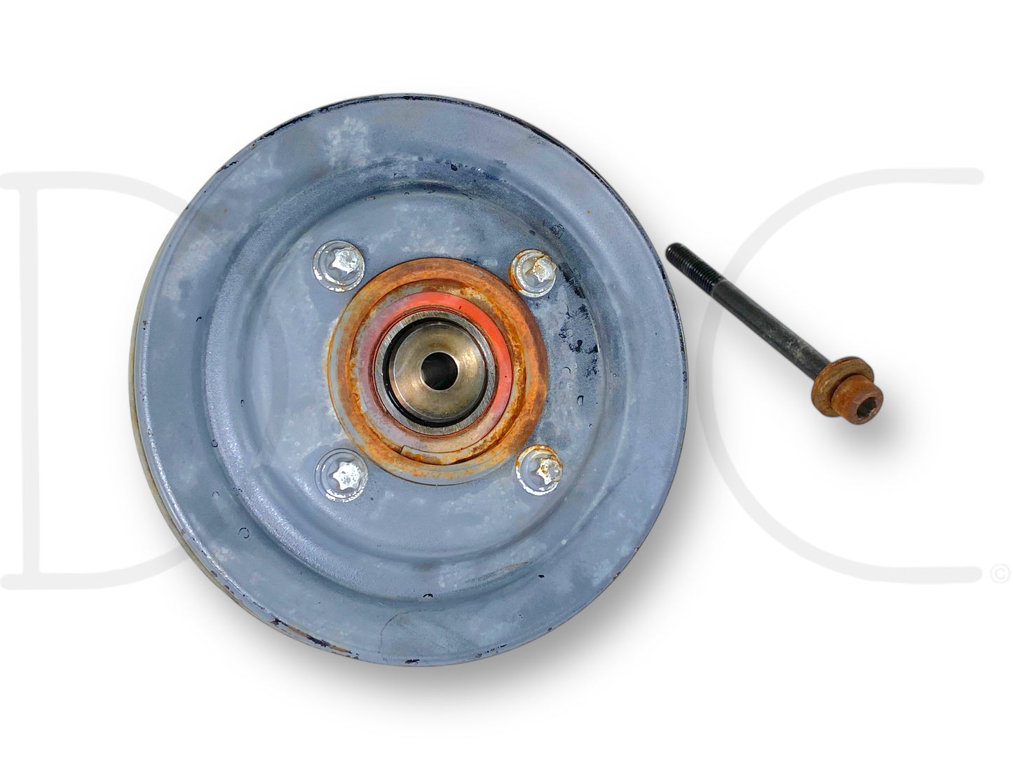 Gehl Sl 4840 Skid Steer Deutz F4M2011 Fan Pulley & Hub W/ Bolt 103319