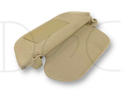 02-07 Ford F250 F350 LH Left Driver Dual Sun Visor Tan W/ Homelink OEM *Blem*