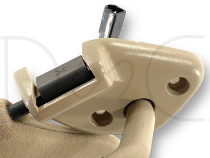 02-07 Ford F250 F350 LH Left Driver Dual Sun Visor Tan W/ Homelink OEM *Blem*