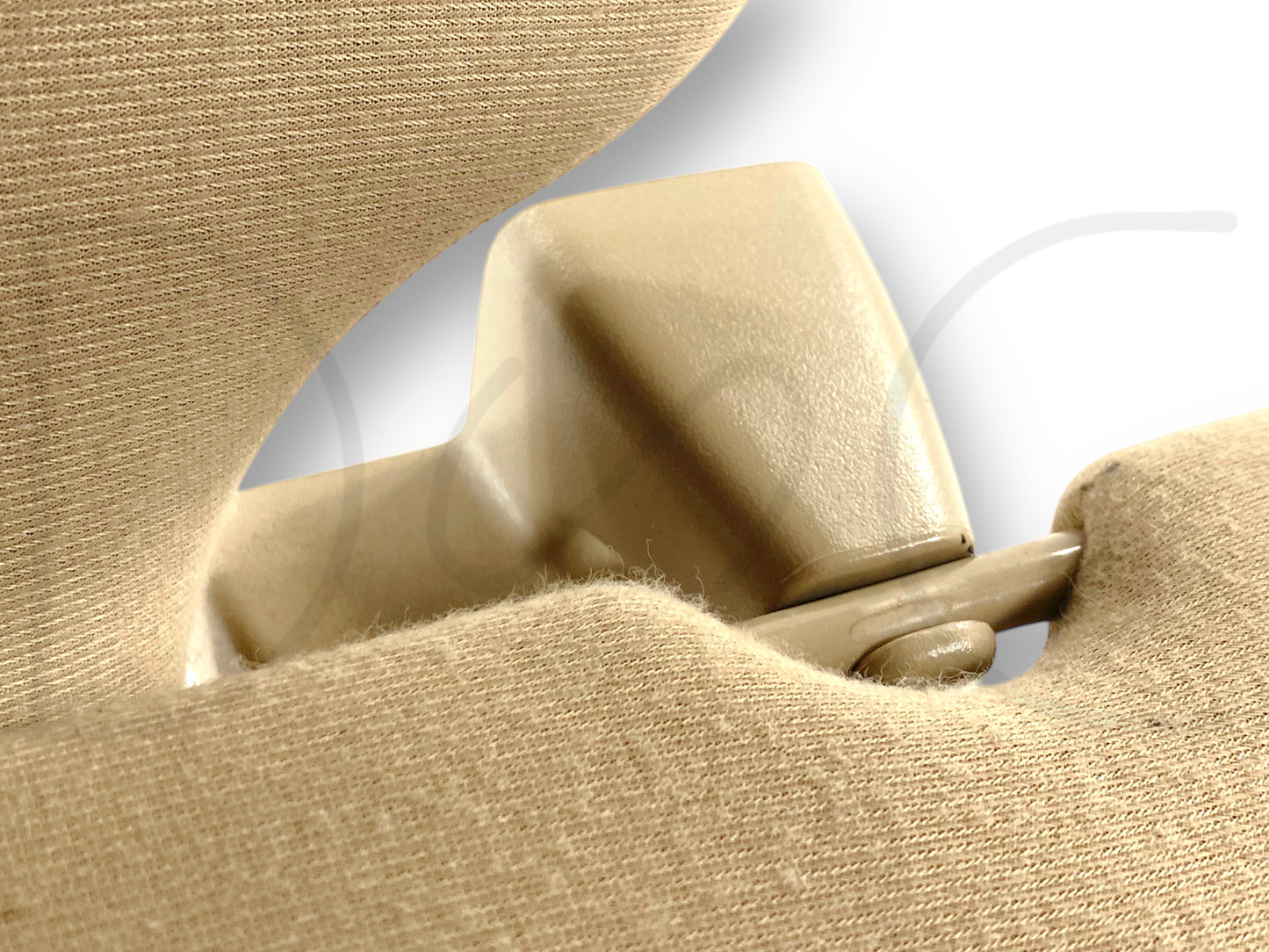 02-07 Ford F250 F350 LH Left Driver Dual Sun Visor Tan W/ Homelink OEM *Blem*