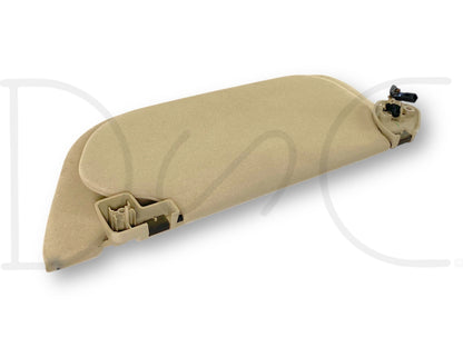 02-07 Ford F250 F350 LH Left Driver Dual Sun Visor Tan W/ Homelink OEM *Blem*