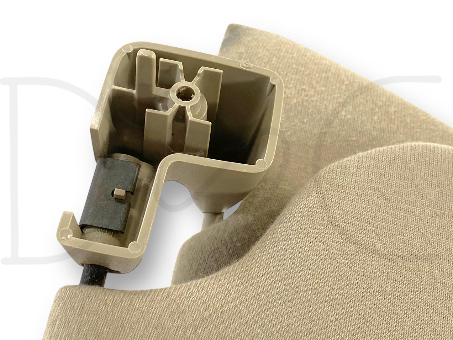 02-07 Ford F250 F350 LH Left Driver Dual Sun Visor Tan W/ Homelink OEM *Blem*