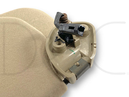 02-07 Ford F250 F350 LH Left Driver Dual Sun Visor Tan W/ Homelink OEM *Blem*