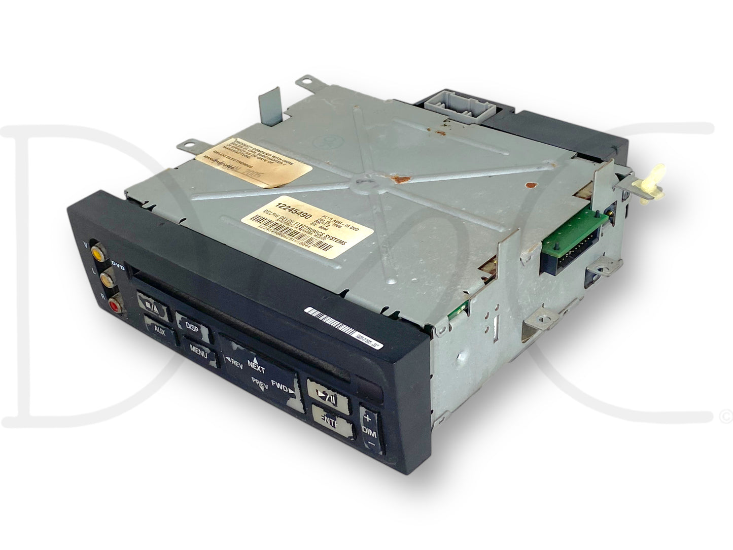 00-05 Ford Excursion Rear Overhead Dvd Media Player OEM 12245490 *Blem*