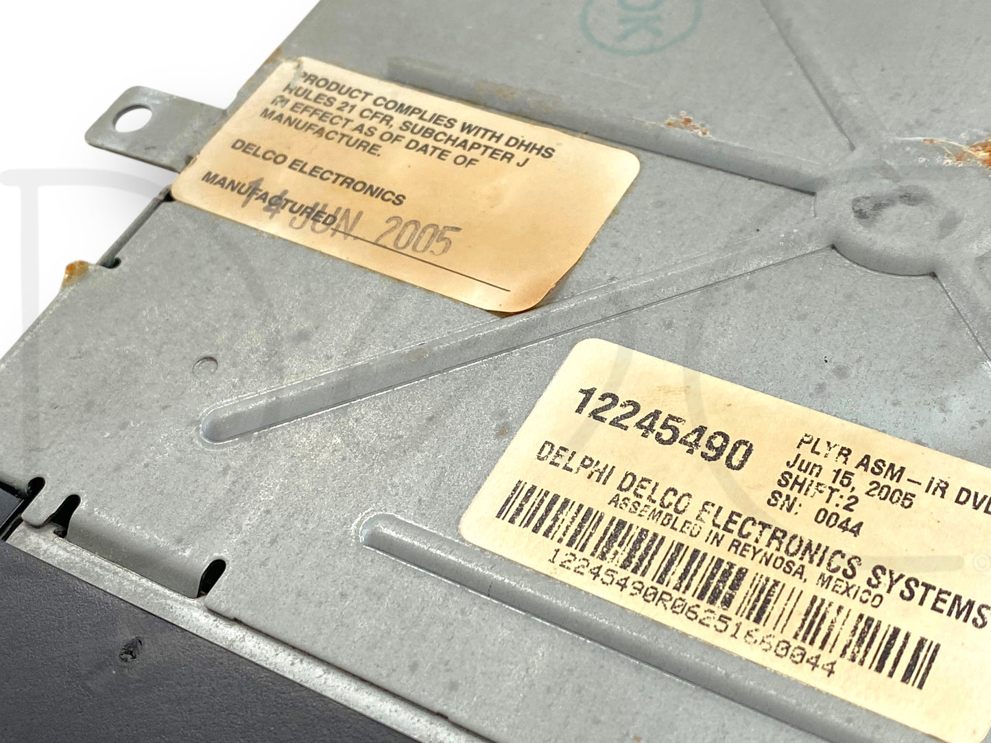 00-05 Ford Excursion Rear Overhead Dvd Media Player OEM 12245490 *Blem*