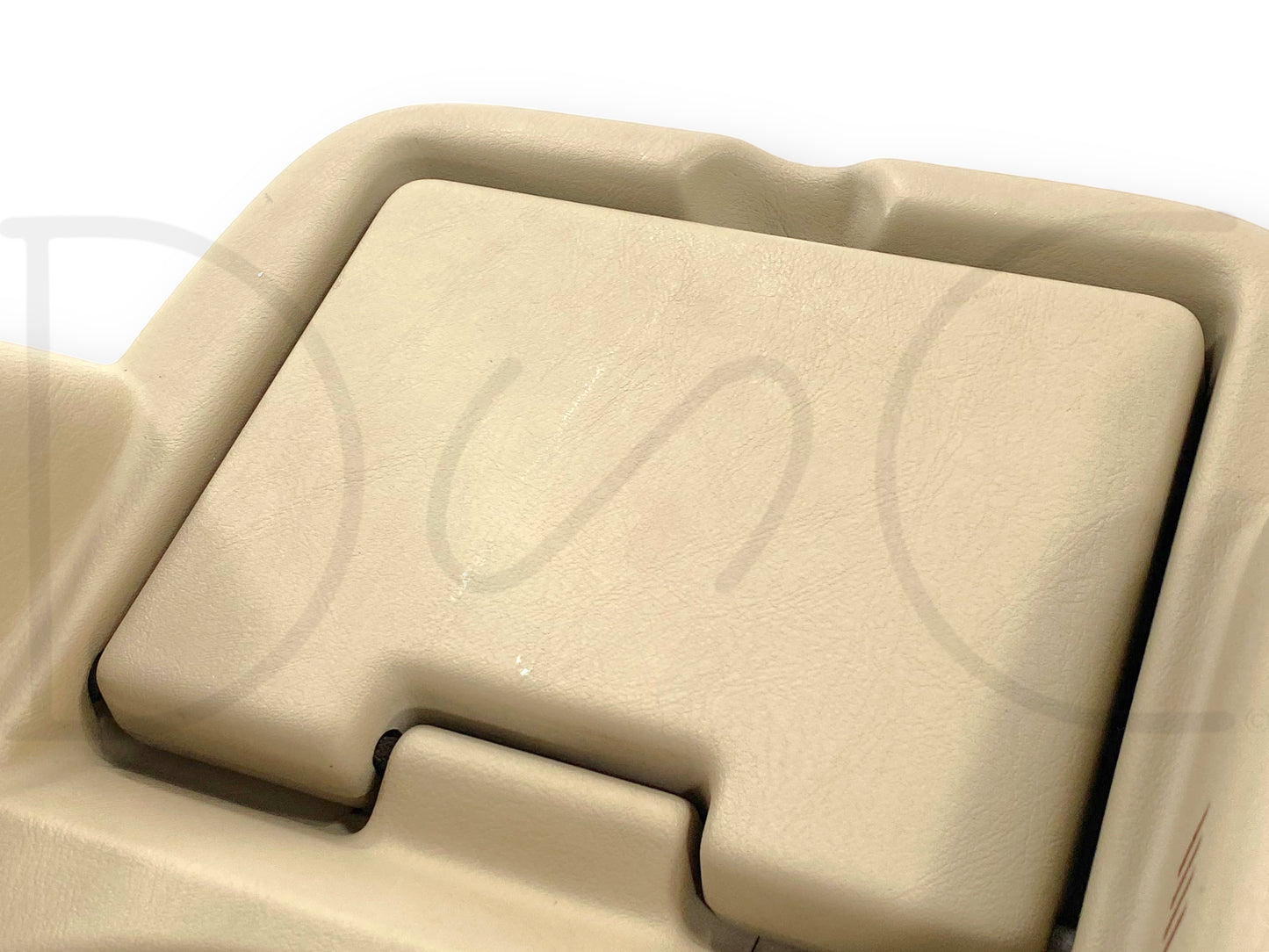 00-05 Ford Excursion Limited Rear Dvd Overhead Console Housing Tan *Blem*