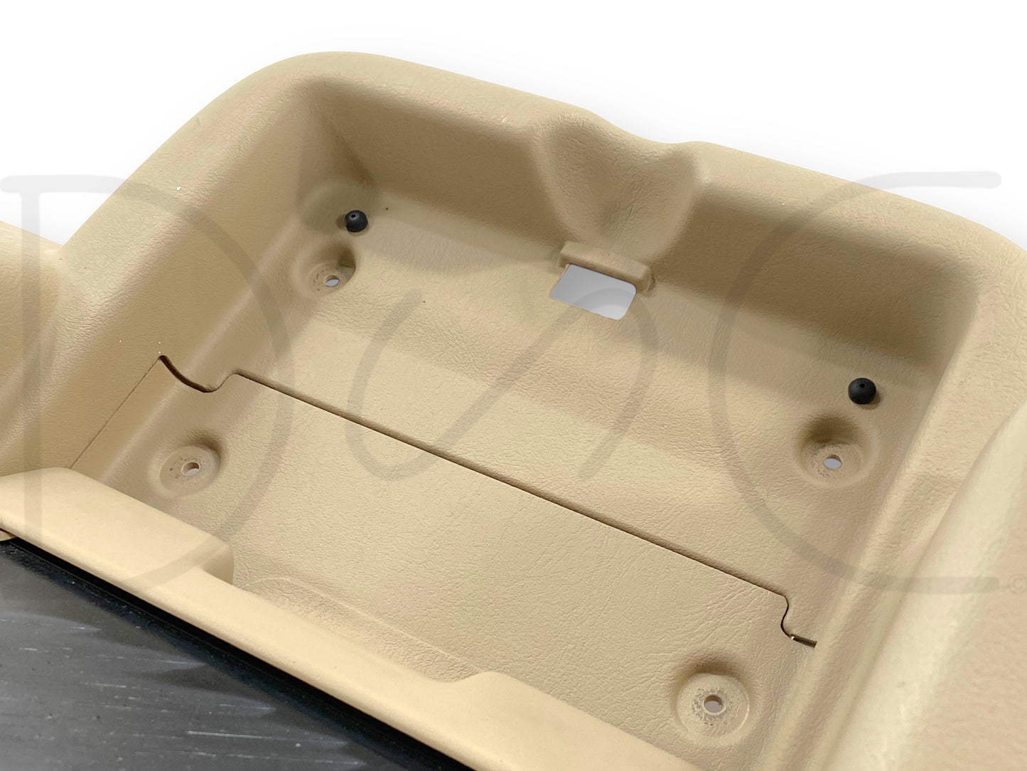 00-05 Ford Excursion Limited Rear Dvd Overhead Console Housing Tan *Blem*