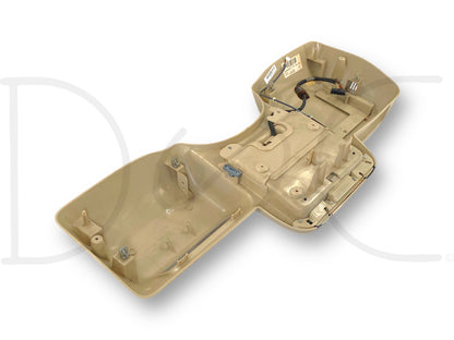 00-05 Ford Excursion Limited Rear Dvd Overhead Console Housing Tan *Blem*