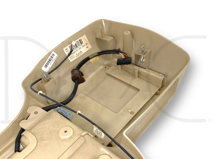 00-05 Ford Excursion Limited Rear Dvd Overhead Console Housing Tan *Blem*