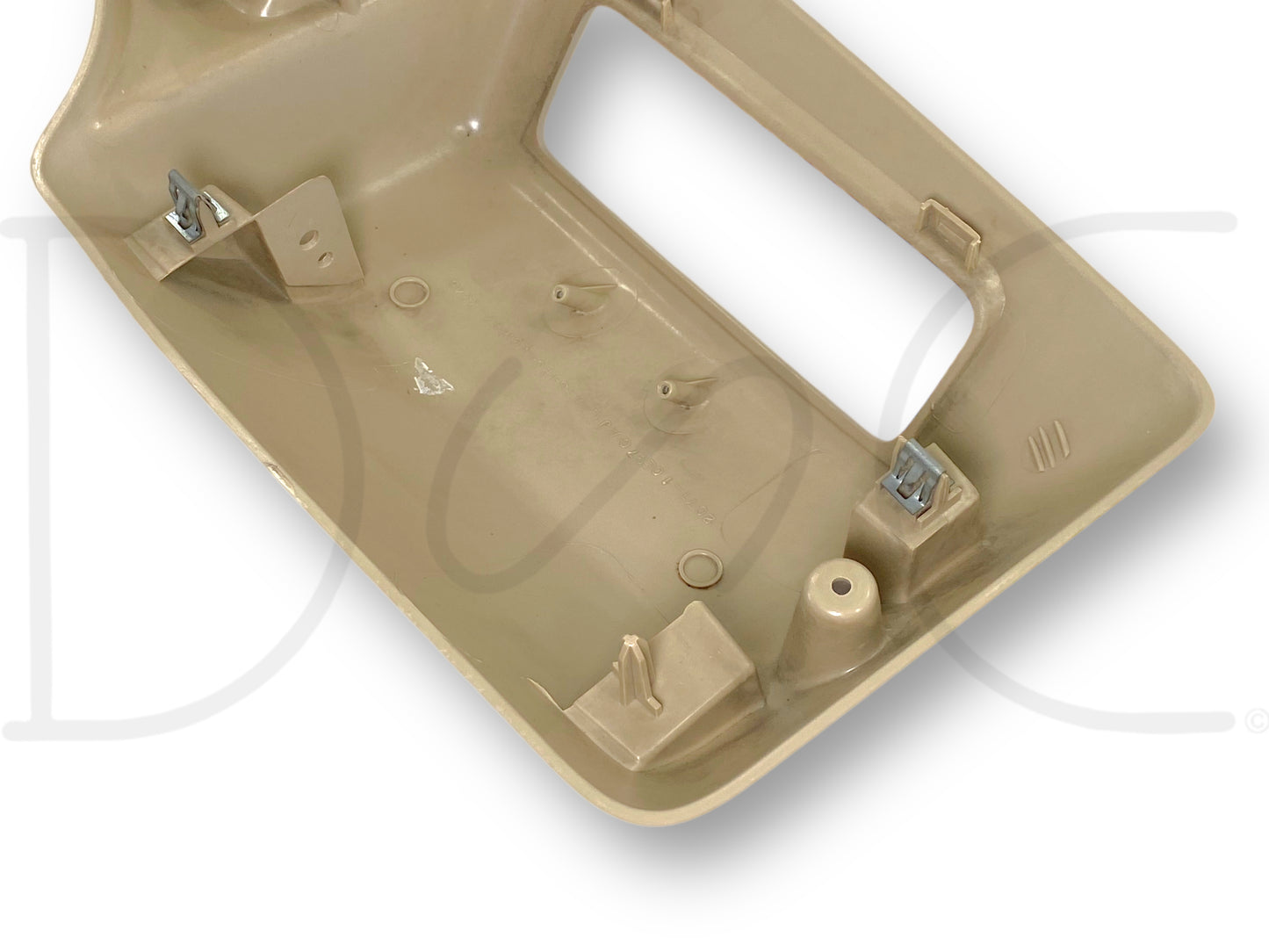 00-05 Ford Excursion Limited Rear Dvd Overhead Console Housing Tan *Blem*