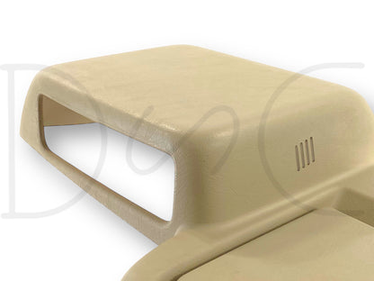 00-05 Ford Excursion Limited Rear Dvd Overhead Console Housing Tan *Blem*