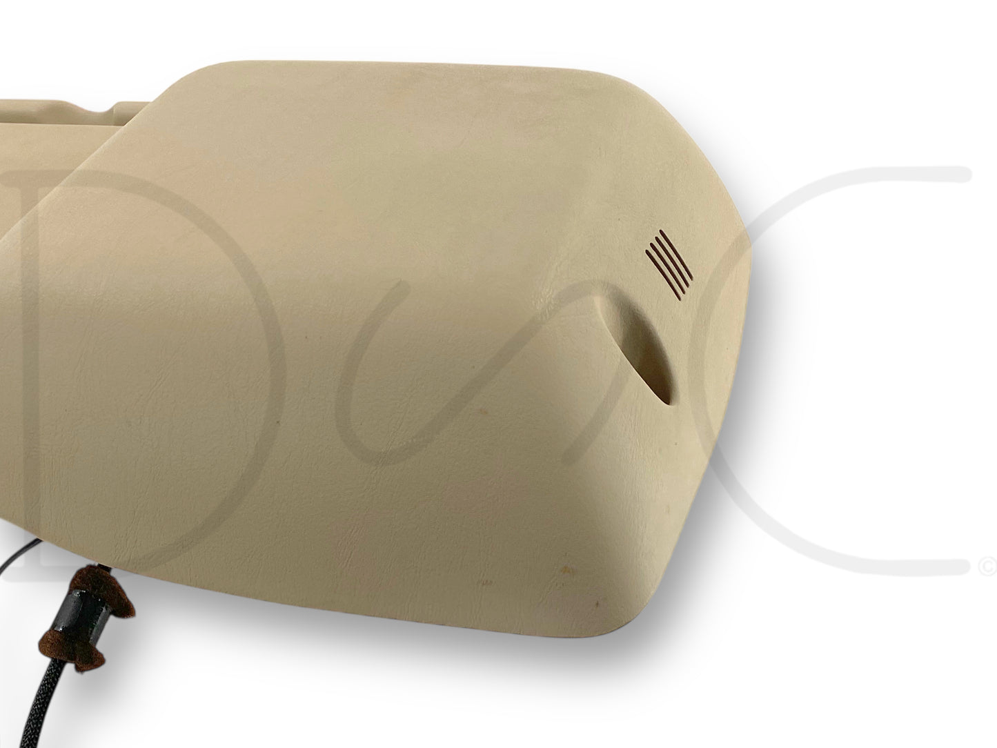 00-05 Ford Excursion Limited Rear Dvd Overhead Console Housing Tan *Blem*