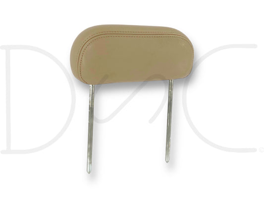 00-05 Ford Excursion Rear Seat 2Nd Row Head Rest Headrest Tan Leather OE