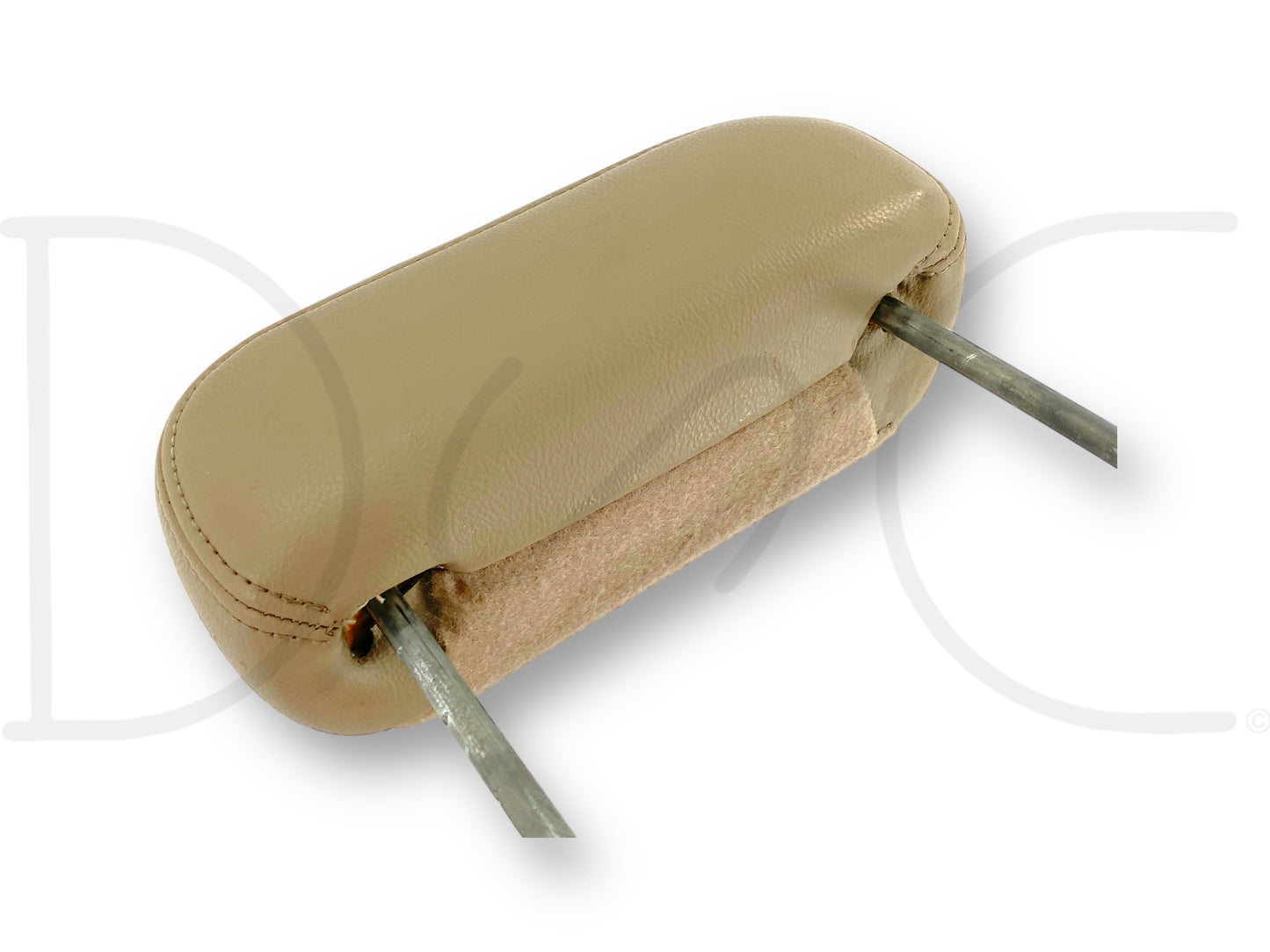 00-05 Ford Excursion Rear Seat 2Nd Row Head Rest Headrest Tan Leather OE