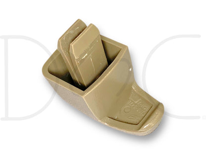 99-07 Ford F250 F350 Excursion Roof Ceiling Coat Hanger Clothes Hook Tan OE