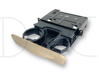 99-04 Ford F250 F350 Excursion Dash Cupholder Pull Out Assembly Tan OE