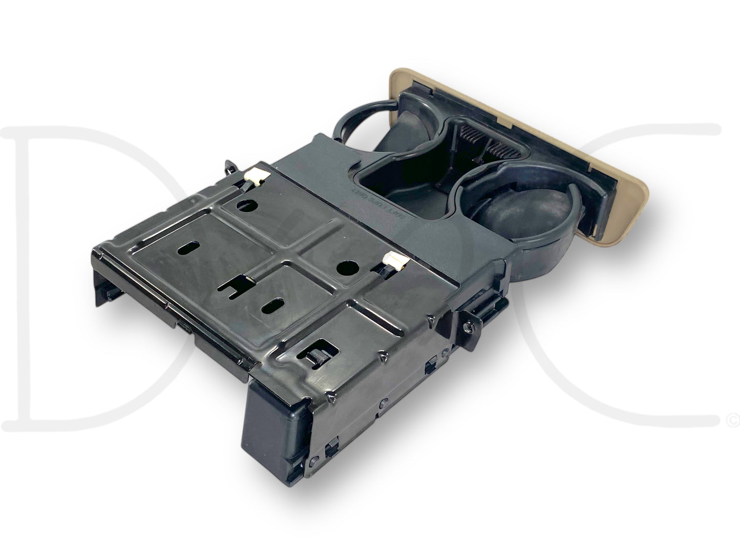 99-04 Ford F250 F350 Excursion Dash Cupholder Pull Out Assembly Tan OE