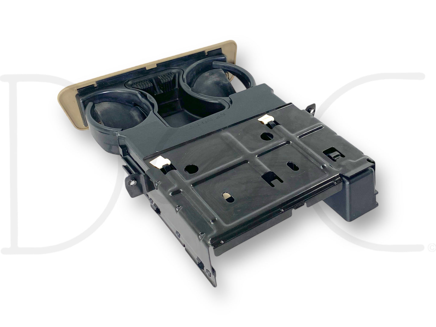 99-04 Ford F250 F350 Excursion Dash Cupholder Pull Out Assembly Tan OE