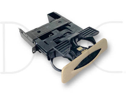 99-04 Ford F250 F350 Excursion Dash Cupholder Pull Out Assembly Tan OE