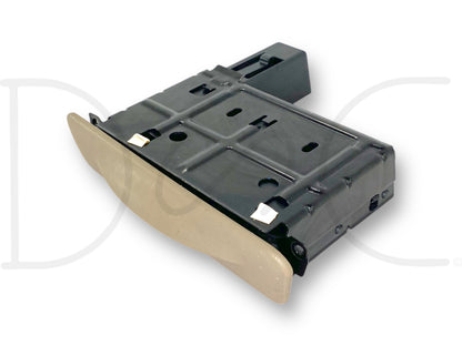 99-04 Ford F250 F350 Excursion Dash Cupholder Pull Out Assembly Tan OE