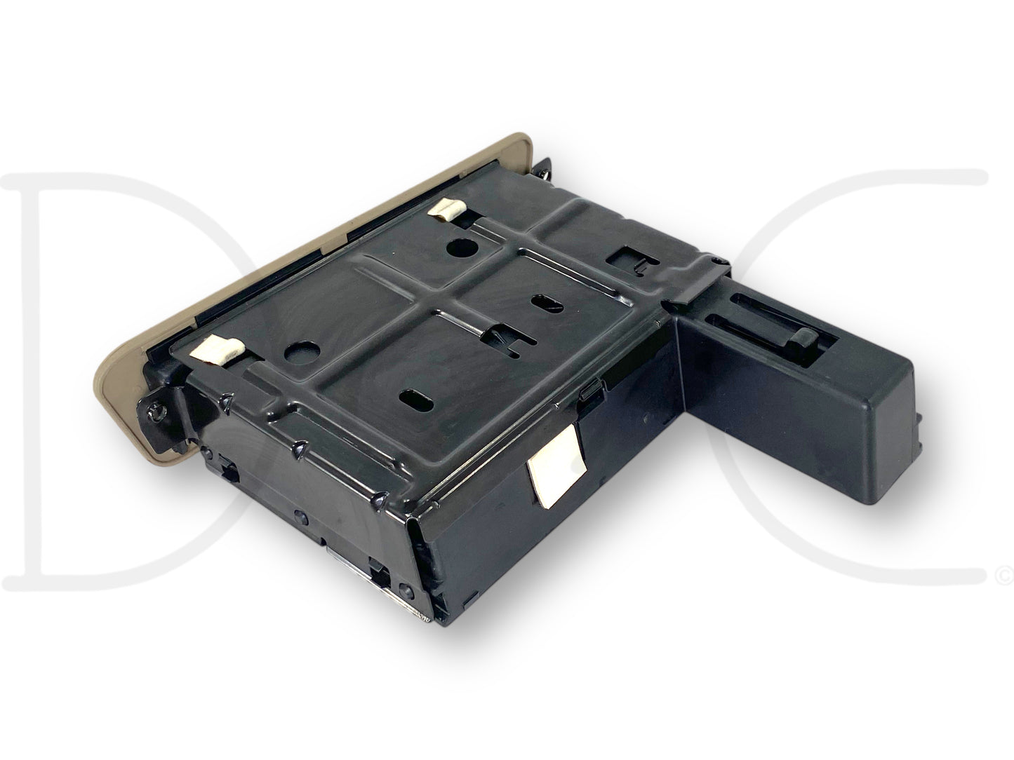 99-04 Ford F250 F350 Excursion Dash Cupholder Pull Out Assembly Tan OE