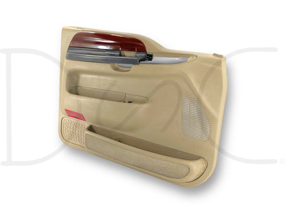 2005 Ford Excursion Limited LH Left Driver Front Door Panel Tan OE *Blem*