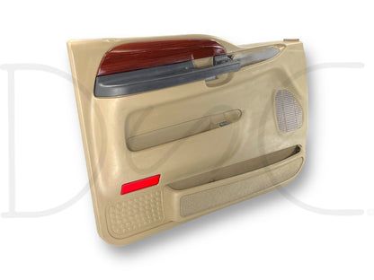 2005 Ford Excursion Limited LH Left Driver Front Door Panel Tan OE *Blem*