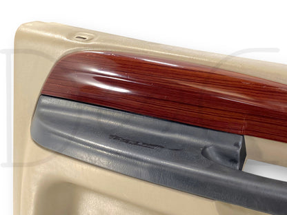 2005 Ford Excursion Limited LH Left Driver Front Door Panel Tan OE *Blem*