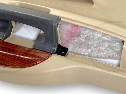 05-07 Ford F250 F350 Excursion RH Right Passenger Front Door Panel Tan *Blem*