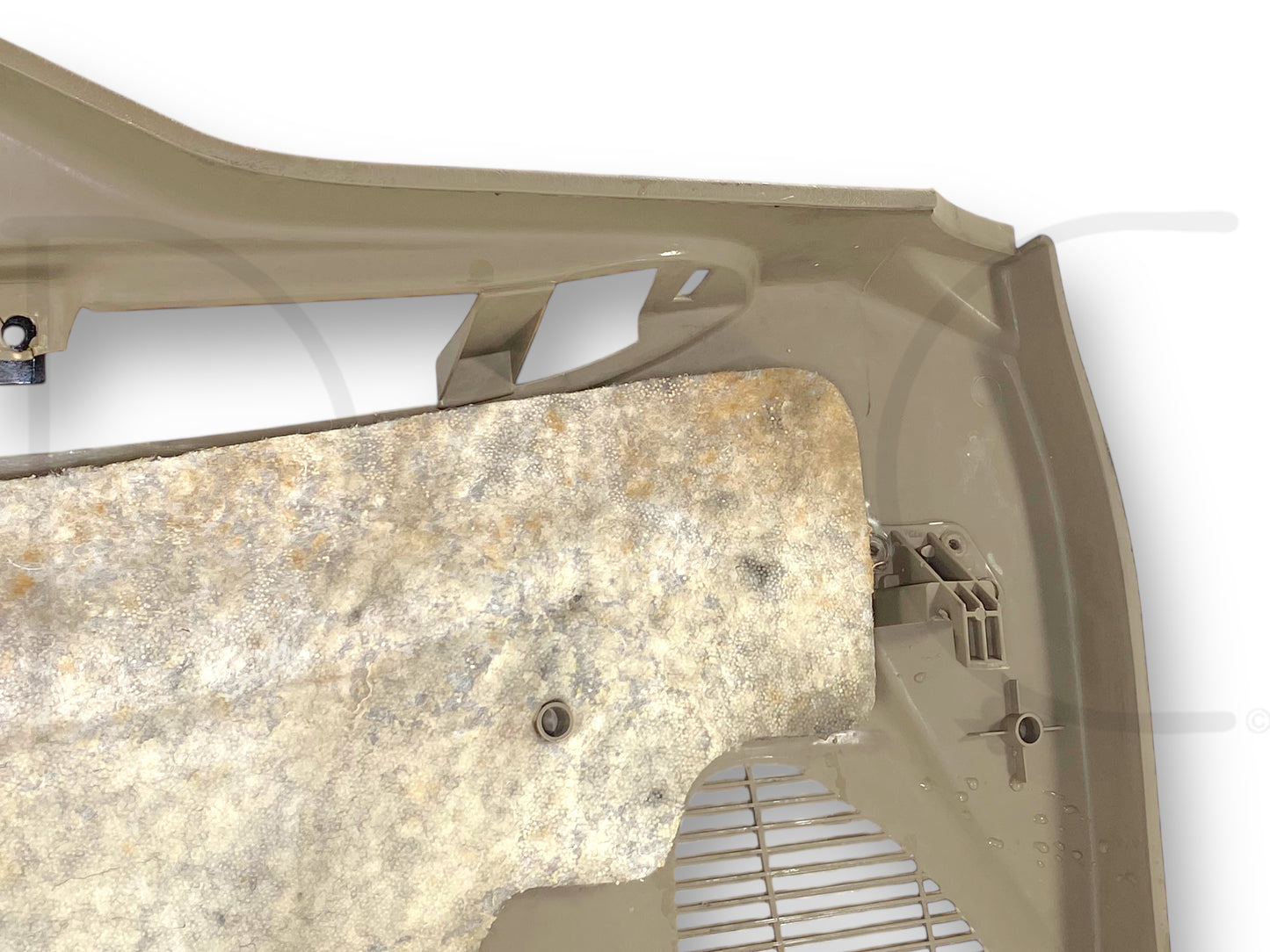 05-07 Ford F250 F350 Excursion RH Right Passenger Front Door Panel Tan *Blem*