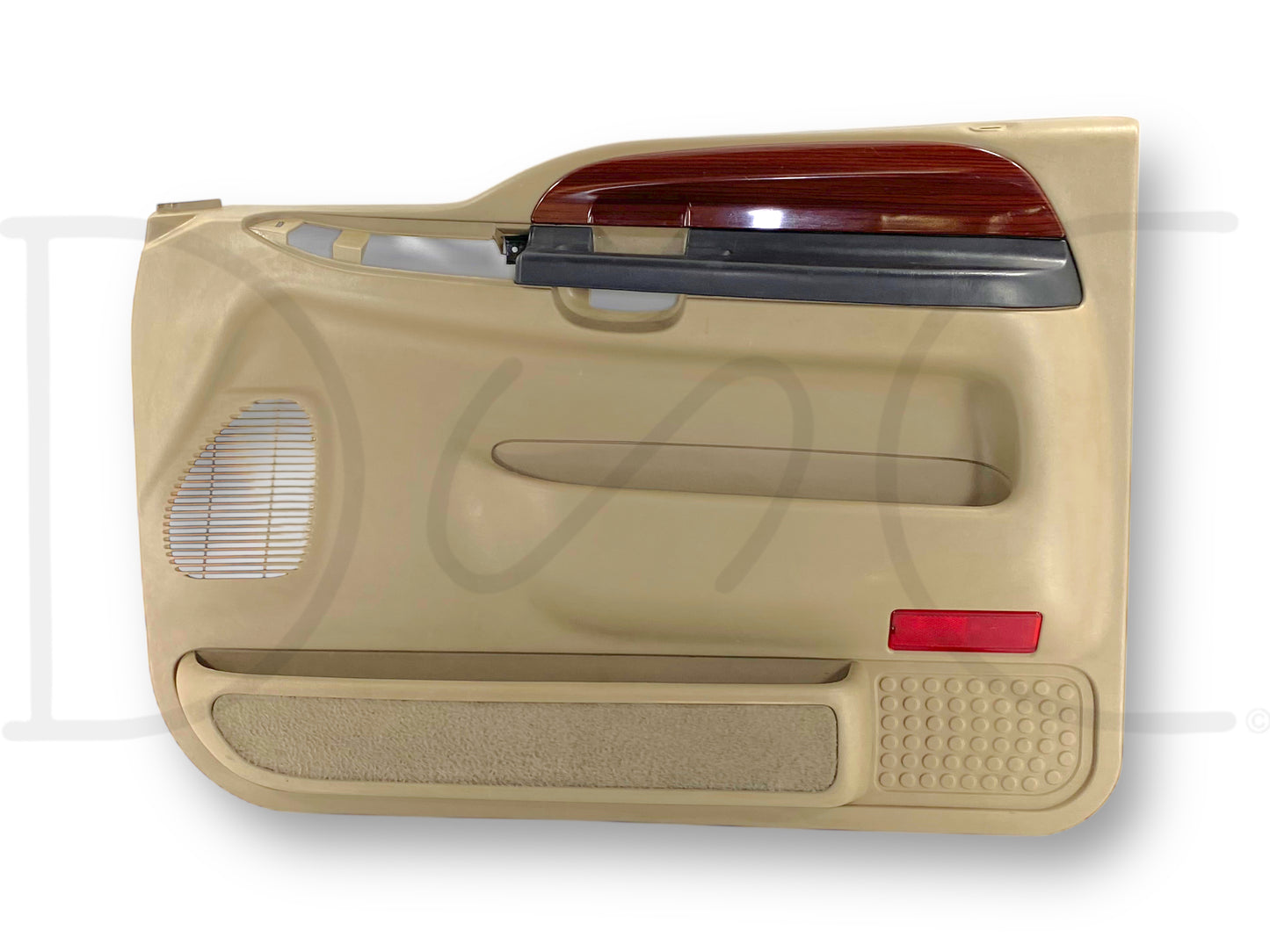 05-07 Ford F250 F350 Excursion RH Right Passenger Front Door Panel Tan *Blem*
